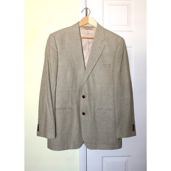 ORVIS Silk Men's Sport Jacket Size 40R Long Sleeve Two Buttons Blazer career